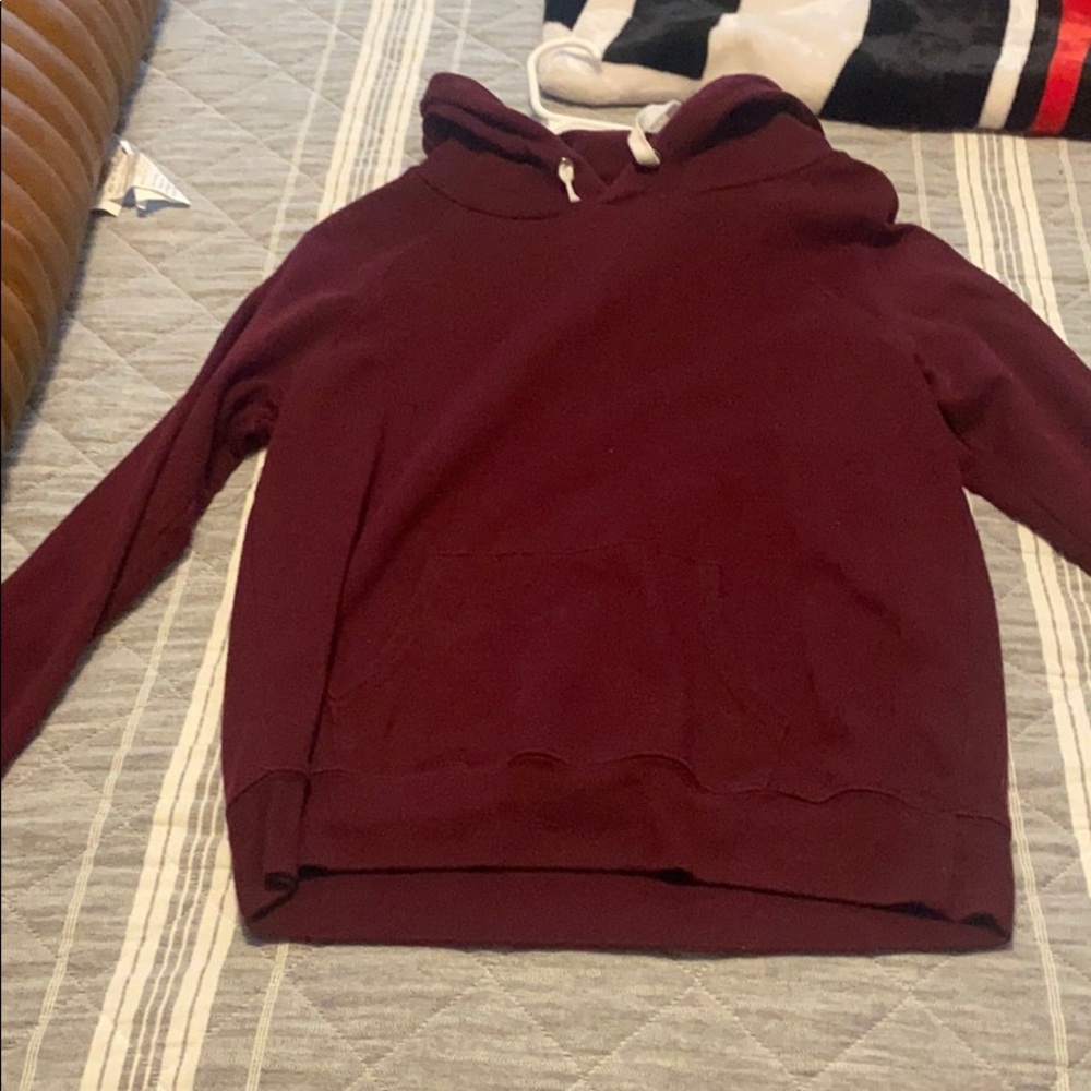 Maroon sweatshirt